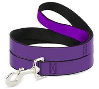Buckle-Down DL-6FT-W31416-W - Correa para Mascota, Color Morado neón, 15,2 cm de Largo, 3,8 cm de Ancho