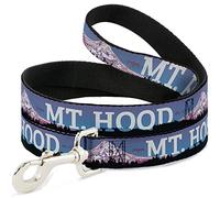 Buckle-Down DL-6FT-W31562 Oregon MT. HSPERY Blues/Morado/Negro/Blanco Mascota Leash, 6' de Largo - 1" de Ancho