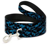 Buckle-Down DL-6FT-WBM015-N - Señal para Mascota, Color Azul y Negro, 1,27 m de Largo