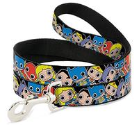 Buckle-Down DL-6FT-WDCM004-W - Mini Jaula para Mascota, 6 pies de Largo, 3,8 cm de Ancho, Color Negro