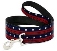 Buckle-Down DL-W30190-N Pet Leash, 4" Long-1/2 Wide