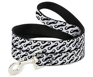 Buckle-Down DL-W30493 - Correa para Manillar Diagonal, Color Blanco y Negro