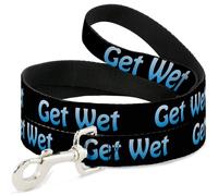 Buckle-Down DL-W30746-W - Correa para Perro (3,8 cm), Color Negro y Azul
