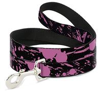 Buckle-Down DL-W31914 - Escurridor para Mascotas, Color Negro y Rosa