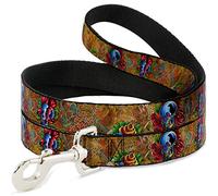 Buckle-Down DL-W32021-W - Velas y Calaveras para Mascotas, 4 pies de Largo, 3,8 cm de Ancho