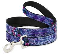 Buckle-Down DL-W32030-W - Manija para Mascotas (Longitud de 4 pies, 3,8 cm de Ancho)