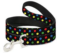 Buckle-Down DL-W32243-W - Adhesivo de Vinilo apilado para Mascotas, Color Negro, Gris, Multicolor, 1,50 m de Largo, 3,81 cm de Ancho