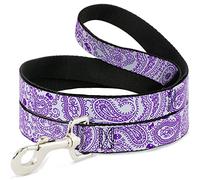 Buckle-Down DL-W32809 - Corona para Mascotas, Color Blanco y Morado