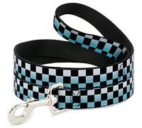 Buckle-Down DL-W32916 - Correa para Mascota, Color Negro y Turquesa