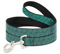 Buckle-Down DL-W33006 Ditsy Floral Teal/Light Teal/Teal Pet Leash, 4" de Largo - 1" de Ancho