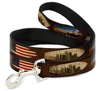 Buckle-Down DL-W34550 - Tabla de Surf con diseño de Calis y Bandera de EE. UU.