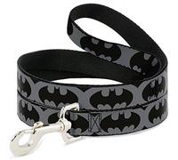 Buckle-Down DL-WBM195-N - Señal para mascota, color negro y gris