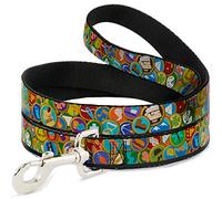 Buckle-Down DL-WDY213 - Insignias para Mascotas, diseño de Silueta apilada, 10,16 cm x 2,54 cm