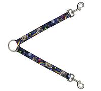 Buckle-Down DLS-W30162 Astronaut Cats in Space/Rainbows/Stars - Divisor de Correa, 2,5 cm de Ancho, 76,2 cm de Longitud