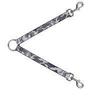 Buckle-Down DLS-W30301 Camo - Correa divisora (2,54 cm de Ancho, 76,2 cm de Longitud), Color Blanco