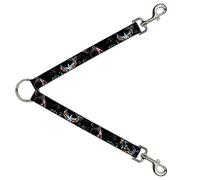 Buckle-Down DLS-W30478 - Cráneo Duro y Estrellas, Color Negro y Multicolor, 2,54 cm de Ancho - 76,2 cm de Longitud