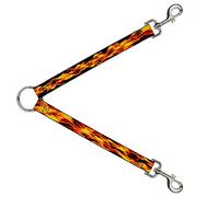 Buckle-Down DLS-W30671 - Correas divisoras, Color Negro y Naranja, 2,54 x 76,2 cm