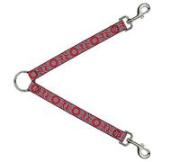 Buckle-Down DLS-W30692 - Sacacorchos con Rueda de Pino, Color Gris y Rojo, 2,54 x 76,2 cm