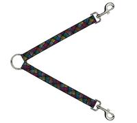 Buckle-Down DLS-W30894 - Bloques para Correa (carbón/Rosa/Verde/Naranja/Amarillo, 2,5 x 76,2 cm)