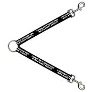 Buckle-Down DLS-W30932 Splitter-I Wouldn't TOCH You with A Dirty Sock!!! Negro/Blanco, 1" W-30 L