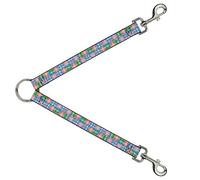 Buckle-Down DLS-W31322 Splitter-Madras - Tapa para Correa, Color Rosa, 2,54 x 76,2 cm