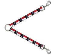 Buckle-Down DLS-W31447 - Divisor de Correa para Carolina del Norte, Color Negro, 2,54 x 76,2 cm