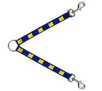 Buckle-Down DLS-W31558 Oregon State Silueta de Correa, Color Azul/Amarillo, 2,54 cm W-76,2 cm L