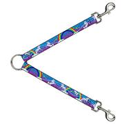 Buckle-Down DLS-W32114 Unicorns/Rainbows/Stars Blue/Rainbow/White, 1" W-30 L