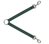 Buckle-Down DLS-W32310 - Rejilla de Cable Divisor para Correa, Color Negro, Turquesa y Amarillo, 2,5 x 76,2 cm