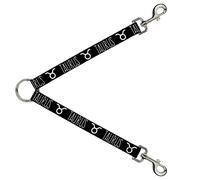 Buckle-Down DLS-W32646 Zodiac - Correa divisoria para Tatuajes, Color Negro y Blanco, 2,54 cm x 76,2 cm