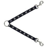 Buckle-Down DLS-W32677 Zodiac Pisces - Símbolo/Constellaciones Divisor de Correa, 2,54 cm de Ancho - 76,2 cm de Largo
