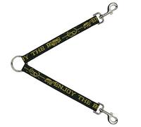 Buckle-Down DLS-W32847 BD - Calavera con alas en Color Verde y Verde Lima, 2,5 cm de Ancho y 76 cm de Largo