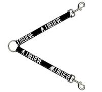 Buckle-Down DLS-W32857 - Silueta de pie Grande (Talla 1), Color Negro, Gris y Blanco