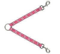 Buckle-Down DLS-W32904 - Cráneo para Correa (Incluye Cuadros), Color Rosa y Blanco