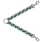 Buckle-Down DLS-W32911 - Pastel Brillante con Divisor de Correa, 2,54 cm de Ancho - 76,2 cm de Largo