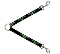 Buckle-Down DLS-W32934 Splitter-Come AT ME-BROBlack/Green Stencil, 1" W-30 L