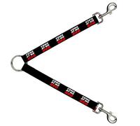 Buckle-Down DLS-W32935 Come-AT ME-BROBlack/White/Red, 1" W-30 L