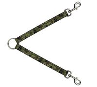 Buckle-Down DLS-W32975 Camo Olive Skull Yard - Correa divisora, 2,5 cm de Ancho - 76 cm de Largo
