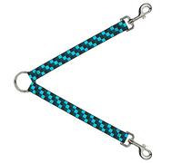 Buckle-Down DLS-W32979 Trio Baby Blue/Black/Turquoise, 1" W-30" L