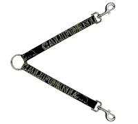 Buckle-Down DLS-W32986 California/Bear Silueta Negro/Camo Olive Correa Splitter, 1" de Ancho - 30" de Longitud