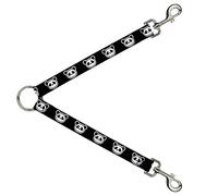 Buckle-Down DLS-W34213 Splitter-Panda Oso Cartoon2 Negro/Blanco, 1" W-30 L