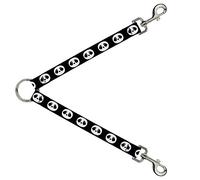 Buckle-Down DLS-W34217 Splitter-Panda Face Black/White, 1" W-30 L