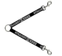 Buckle-Down DLS-W34522 - Divisor de Correa, Color Negro y Blanco, 2,54 x 76,2 cm