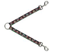 Buckle-Down DLS-W34561 - Cráneo de azúcar para Correa, Multicolor, 2,5 x 76,2 cm