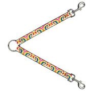 Buckle-Down DLS-W34606 - Muñeca para tijeras de pie, multicolor/blanco, 2,5 x 76 cm