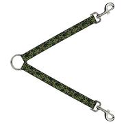Buckle-Down DLS-W35548 Camo Olive/Black Skull Yard2 Divisor de Correa, 2,5 cm de Ancho - 76 cm de Longitud