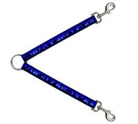 Buckle-Down DLS-W35553 - Divisor de Correa para Siluetas de Chubasquero y Coyote (Azul y Negro, 2,54 x 76,2 cm)