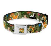 Buckle Down dybx Bambi Face Sketch Cerca de Collar de Perro