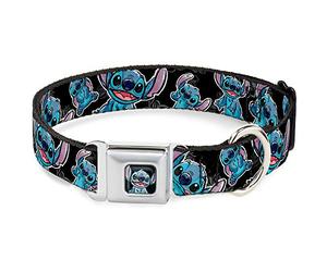 Buckle Down dycc Punto de Face Sketch Cerca de Collar de Perro