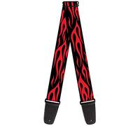 Buckle-Down GS-W20603 - Correa para guitarra "Flame Red"